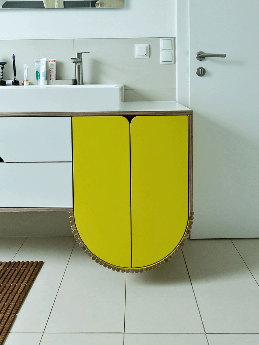 Design inspiriert von Memphis Italien